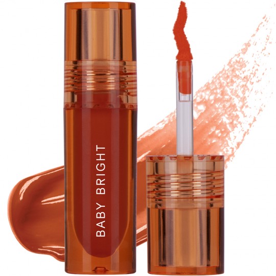 Baby bright lip & cheek peach glow tint 2.4 g.